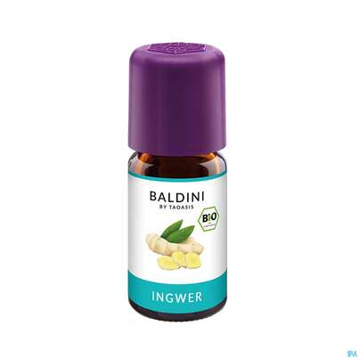 Sie sehen eine Packung Taoasis Baldini Bio-aroma Ingweröl Bio 5ml, Produktbild: 02 Taoasis Baldini Bio-aroma Ingweröl Bio 5ml, A-Nr.: 4053401 - 02