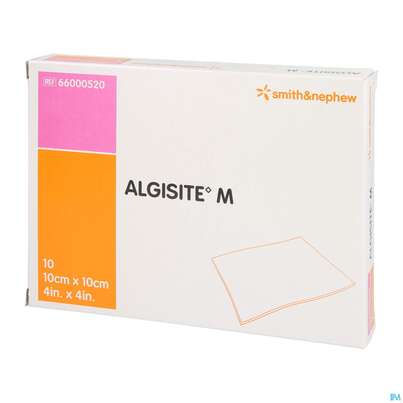 Wundverband Algisite M Calciumalginat 10x 10cm 10st, A-Nr.: 2167767 - 04