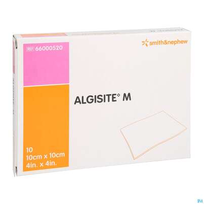 Wundverband Algisite M Calciumalginat 10x 10cm 10st, A-Nr.: 2167767 - 05