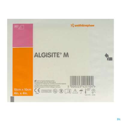 Wundverband Algisite M Calciumalginat 10x 10cm 10st, A-Nr.: 2167767 - 08