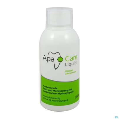 Sie sehen eine Packung Apacare Liquid Zahn- U.mundbalsam 200ml, Produktbild: 02 Apacare Liquid Zahn- U.mundbalsam 200ml, A-Nr.: 3820991 - 02