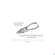 Nagel Zange Canal Rostfrei Uebersetzung 12cm 3100- 1st, A-Nr.: 4786606 - 02