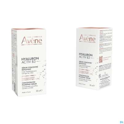 Sie sehen eine Packung Avene Hyaluron Activ B3 Serum 30ml, Produktbild: 07 Avene Hyaluron Activ B3 Serum 30ml, A-Nr.: 5693249 - 07