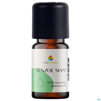 Sie sehen eine Packung Aetherische Oele Elenatura Bio Benzoe Siam 5ml, Produktbild: 02 Aetherische Oele Elenatura Bio Benzoe Siam 5ml, A-Nr.: 5430509 - 02