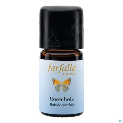 Sie sehen eine Packung Aetherische Oele Farfalla Kontr.bio.anbau Rosenholz 5ml, Produktbild: 01 Aetherische Oele Farfalla Kontr.bio.anbau Rosenholz 5ml, A-Nr.: 4866127 - 01