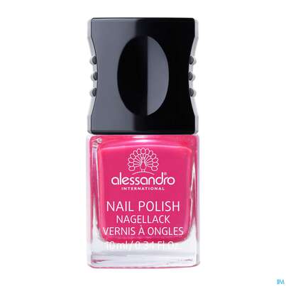 Sie sehen eine Packung Alessandro Nagellack 189 Pink Melon 10ml, Produktbild: 03 Alessandro Nagellack 189 Pink Melon 10ml, A-Nr.: 4626340 - 03