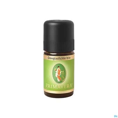Sie sehen eine Packung Aetherische Oele Primavera Douglasfichte Bio 5ml, Produktbild: 01 Aetherische Oele Primavera Douglasfichte Bio 5ml, A-Nr.: 2582934 - 01