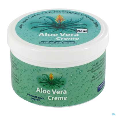 Sie sehen eine Packung Aloe Vera Creme-avitale 250ml, Produktbild: 01 Aloe Vera Creme-avitale 250ml, A-Nr.: 2722996 - 01