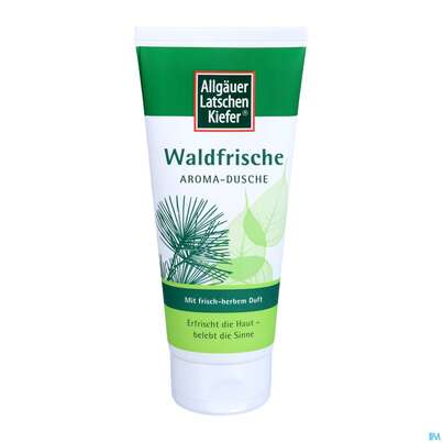 Sie sehen eine Packung Allgäuer Latschenkiefer Waldfrische Dusche 200ml, Produktbild: 02 Allgäuer Latschenkiefer Waldfrische Dusche 200ml, A-Nr.: 5479800 - 02