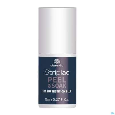 Sie sehen eine Packung Alessandro Striplac Superstit Blue 8ml, Produktbild: 01 Alessandro Striplac Superstit Blue 8ml, A-Nr.: 5191163 - 01