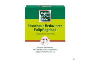 Allgaeuer Latschenkiefer Hornhaut Reduzier-fusspflegebad 10 X10g 100g, A-Nr.: 4610103 - 01