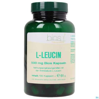 Bios l-leucin 500mg 100 Kapseln, A-Nr.: 3892134 - 01