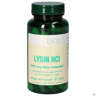 Bios Lysin Hcl 500mg 100 Kapseln, A-Nr.: 4247341 - 02