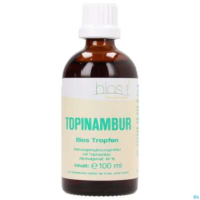 Sie sehen eine Packung Bios Topinambur Tropfen Bios 100ml, Produktbild: 01 Bios Topinambur Tropfen Bios 100ml, A-Nr.: 3893352 - 01