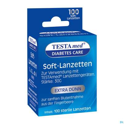 Diagnostika U.zubehoer Testamed Advance Softlanzetten 100st, A-Nr.: 5441163 - 03