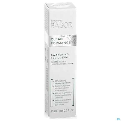 Dr.babor Cleanformance Awakening Eye Cream 48006 15ml, A-Nr.: 5579602 - 01