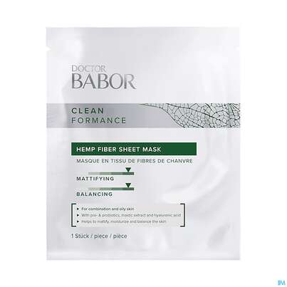 Dr.babor Cleanformance Hemp Sheet Mask 40114 1st, A-Nr.: 5683601 - 01