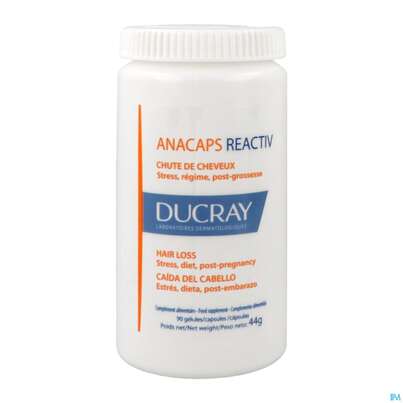 Ducray Anacaps F.d.haar Haarausfall Kapseln Reaktiv23 90st, A-Nr.: 5744975 - 10