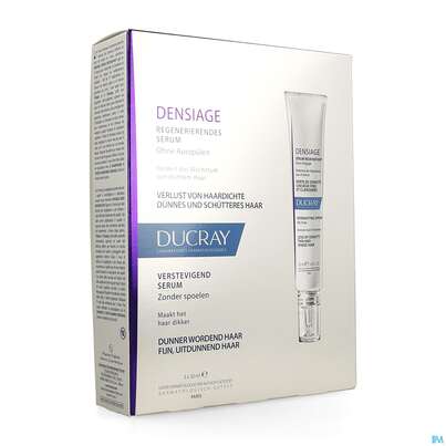 Sie sehen eine Packung Ducray Densiage Regenerierendes Serum 3x30 90ml, Produktbild: 02 Ducray Densiage Regenerierendes Serum 3x30 90ml, A-Nr.: 5355452 - 02