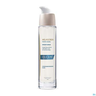 Sie sehen eine Packung Ducray Melascreen Photo-aging Intensiv Serum 30ml, Produktbild: 03 Ducray Melascreen Photo-aging Intensiv Serum 30ml, A-Nr.: 5130434 - 03