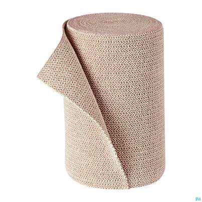 Sie sehen eine Packung Elastische Binden Puetterbinde Hautf 5mx 8cm 1st, Produktbild: 08 Elastische Binden Puetterbinde Hautf 5mx 8cm 1st, A-Nr.: 1457552 - 08