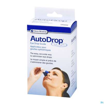 Sie sehen eine Packung Erste Hilfe Augeneintropfhilfe Auto Drop 1st, Produktbild: 02 Erste Hilfe Augeneintropfhilfe Auto Drop 1st, A-Nr.: 5789570 - 02