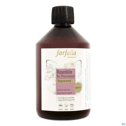 Farfalla Pflanzenwasser/bio Regenerierend Rosenblueten 500ml, A-Nr.: 4860780 - 01