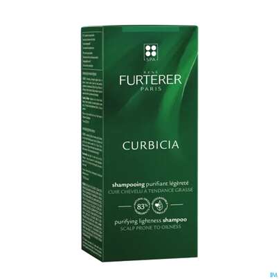 Sie sehen eine Packung Furterer Curbicia Sanft Reinigendes Shampoo 150ml, Produktbild: 03 Furterer Curbicia Sanft Reinigendes Shampoo 150ml, A-Nr.: 5624231 - 03