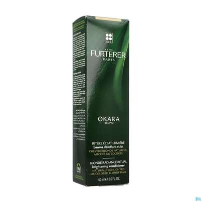 Sie sehen eine Packung Furterer Okara Blond Balsam 150ml, Produktbild: 02 Furterer Okara Blond Balsam 150ml, A-Nr.: 5439769 - 02