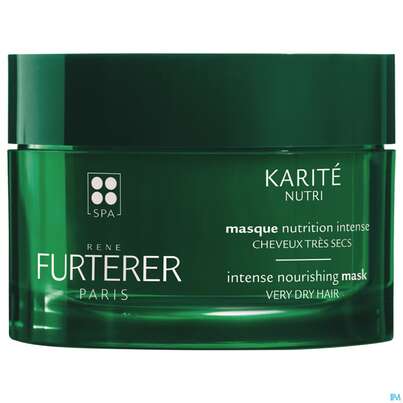 Sie sehen eine Packung Furterer Shea-butter Nutri Intensiv-nährende Haarmaske 200ml, Produktbild: 04 Furterer Shea-butter Nutri Intensiv-nährende Haarmaske 200ml, A-Nr.: 5439657 - 04