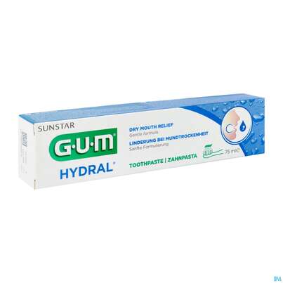 Gum Pflege B.mundtrockenheit Hydral Zahnpasta 6020 75ml, A-Nr.: 4335944 - 02