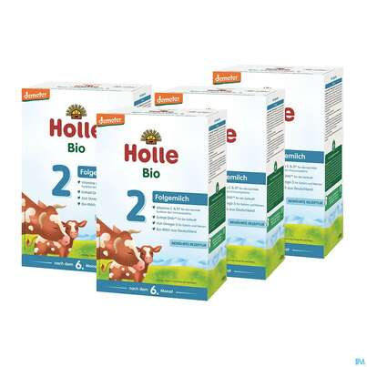 Sie sehen eine Packung Holle Demeter Bio Folgemilch Saeugling 2 600g, Produktbild: 04 Holle Demeter Bio Folgemilch Saeugling 2 600g, A-Nr.: 3437298 - 04