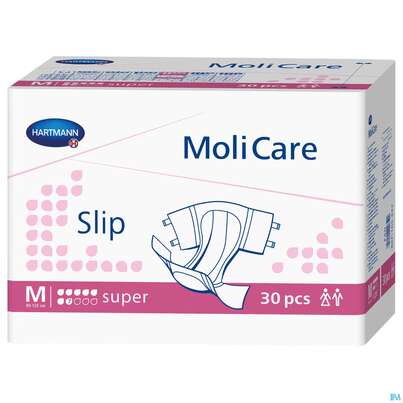 Sie sehen eine Packung Inkontinenz Molicare Slip 7 Tropfen M 30st, Produktbild: 01 Inkontinenz Molicare Slip 7 Tropfen M 30st, A-Nr.: 5449779 - 01