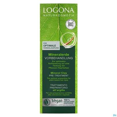 Sie sehen eine Packung Logona Haarpflege Color Vorbehandlung 100ml, Produktbild: 01 Logona Haarpflege Color Vorbehandlung 100ml, A-Nr.: 5410642 - 01