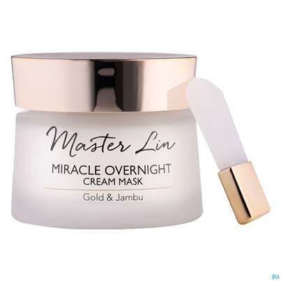 Sie sehen eine Packung Master Lin Cream Mask Miracle Overnight Ml570 50ml, Produktbild: 01 Master Lin Cream Mask Miracle Overnight Ml570 50ml, A-Nr.: 5191536 - 01