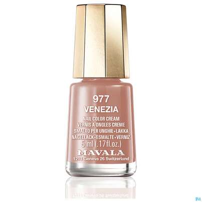Sie sehen eine Packung Mavala Nagellacke 977 Venezia 5ml, Produktbild: 02 Mavala Nagellacke 977 Venezia 5ml, A-Nr.: 5066340 - 02