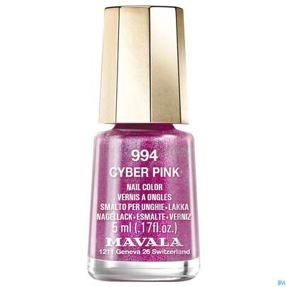 Mavala Nagellacke 994 Cyber Pink 5ml, A-Nr.: 4909138 - 01