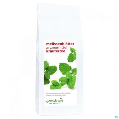 Sie sehen eine Packung Melissen Blaetter Tee Gewusst Wie 50g, Produktbild: 02 Melissen Blaetter Tee Gewusst Wie 50g, A-Nr.: 5443357 - 02