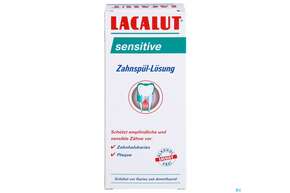 Mundwasser/spuelung Lacalut Sensitive Zahnspuelloesung 300ml, A-Nr.: 4308404 - 01