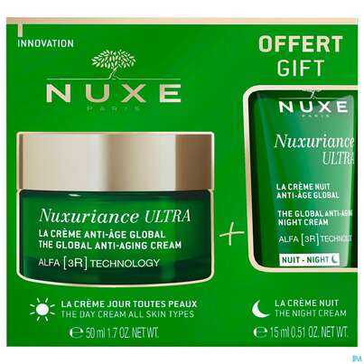 Nuxe Nuxuriance/ultra Global Antiaging Creme 50ml +glob Aa Night Creme 15ml 1pk, A-Nr.: 5895929 - 01