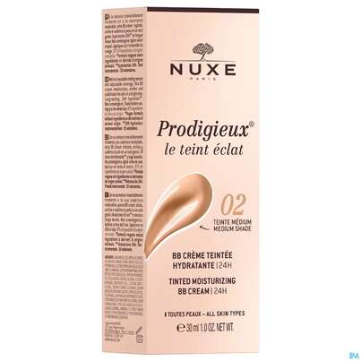 Nuxe Tinted Moist Bb Cream Le Teint Eclat 24h Moisturising Medium 30ml, A-Nr.: 5893729 - 02