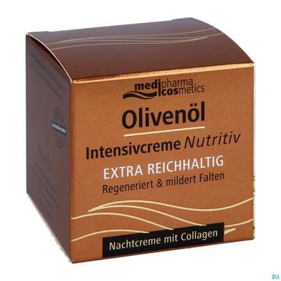 Sie sehen eine Packung Oliven Oel Dr.theiss Intensiv Creme Nutritiv Nacht 50ml, Produktbild: 05 Oliven Oel Dr.theiss Intensiv Creme Nutritiv Nacht 50ml, A-Nr.: 4914607 - 05