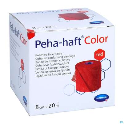 Peha-haft Color Latexfrei Red 20mx 8cm 1st, A-Nr.: 3879808 - 03