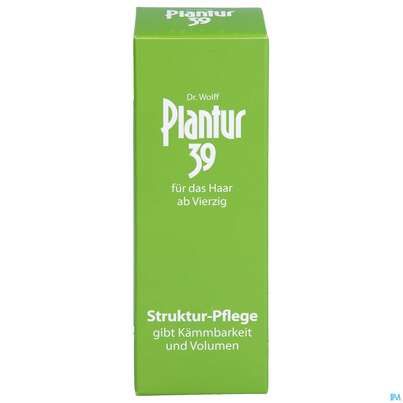 Sie sehen eine Packung Plantur 39 Struktur Pflege 30ml, Produktbild: 01 Plantur 39 Struktur Pflege 30ml, A-Nr.: 3276004 - 01