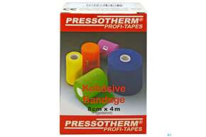 Pressotherm Bandage Kohaesive Elastische Fixierbinde Selbst Haftend Gruen 8cmx 1st, A-Nr.: 4251029 - 01