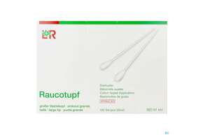 Raucotupf Stiel Gr St 50x2 100st, A-Nr.: 4864080 - 01