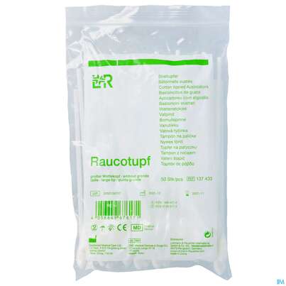 Raucotupf Stiel Gross 50st, A-Nr.: 4864074 - 01