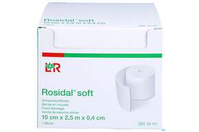 Rosidal Soft Schaumstoffbinde 2,5mx 10cmx 0,4cm 1st, A-Nr.: 2713299 - 01