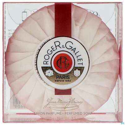 Sie sehen eine Packung Seifen Roger & Gallet Jean Marie Farina 100g, Produktbild: 01 Seifen Roger & Gallet Jean Marie Farina 100g, A-Nr.: 5448745 - 01