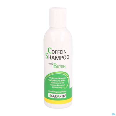 Sie sehen eine Packung Shampoon Coffein +biotin 100ml, Produktbild: 01 Shampoon Coffein +biotin 100ml, A-Nr.: 3831285 - 01